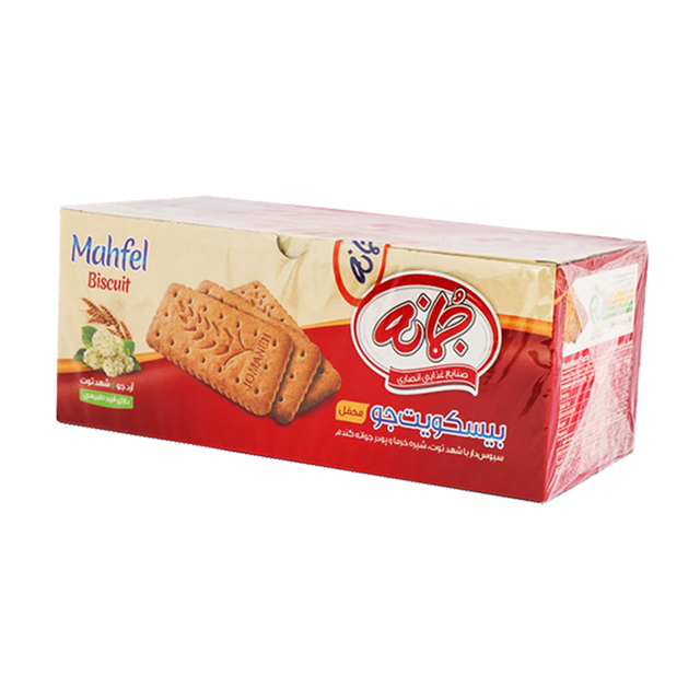 بیسکویت جو با شهد توت محفل جمانه 1100 گرمی
