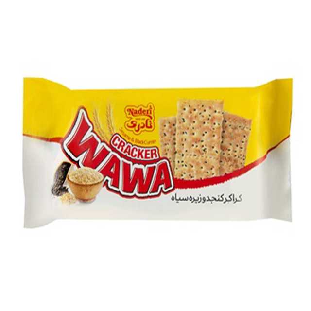 کراکر کنجد و زیره سیاه نادری 38 گرمی