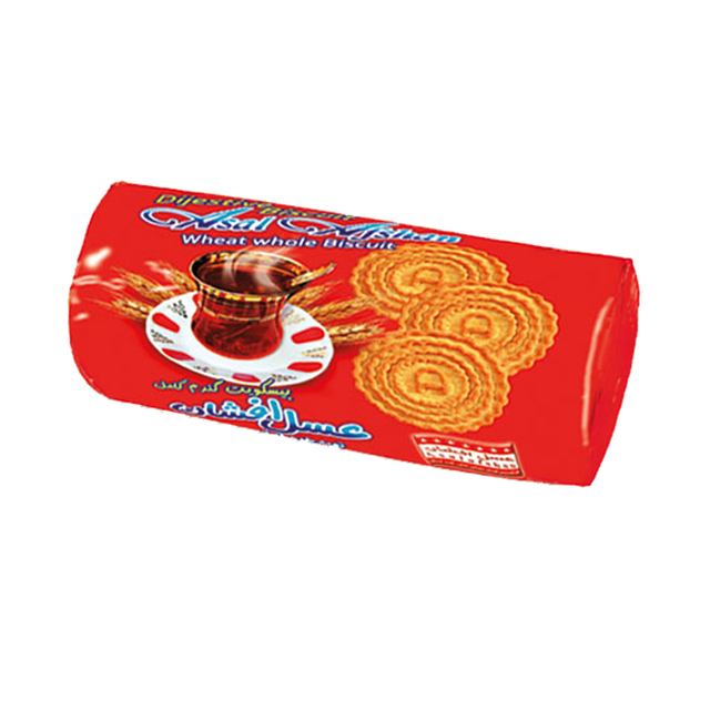 بیسکویت گندم کامل عسل افشان 100 گرمی