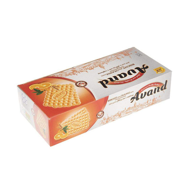 بیسکویت پنجره ای پرتقالی آوند 900 گرمی