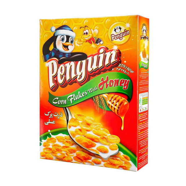 کرن فلکس عسلی پنگوئن 275 گرمی