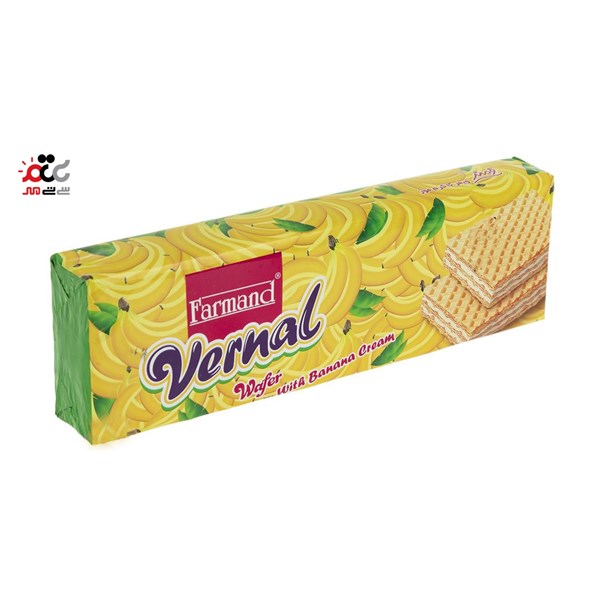 ویفر با طعم کرم موزی فرمند 80 گرمی