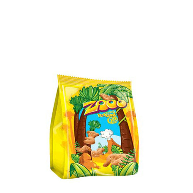 بیسکویت پتی بور  طرح باغ وحش کاکائویی شیرین عسل 60 گرمی