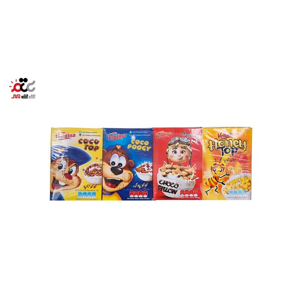 مکمل صبحانه کودک کوکو مولتی ولوتینا بسته 8 عددی 375 گرمی