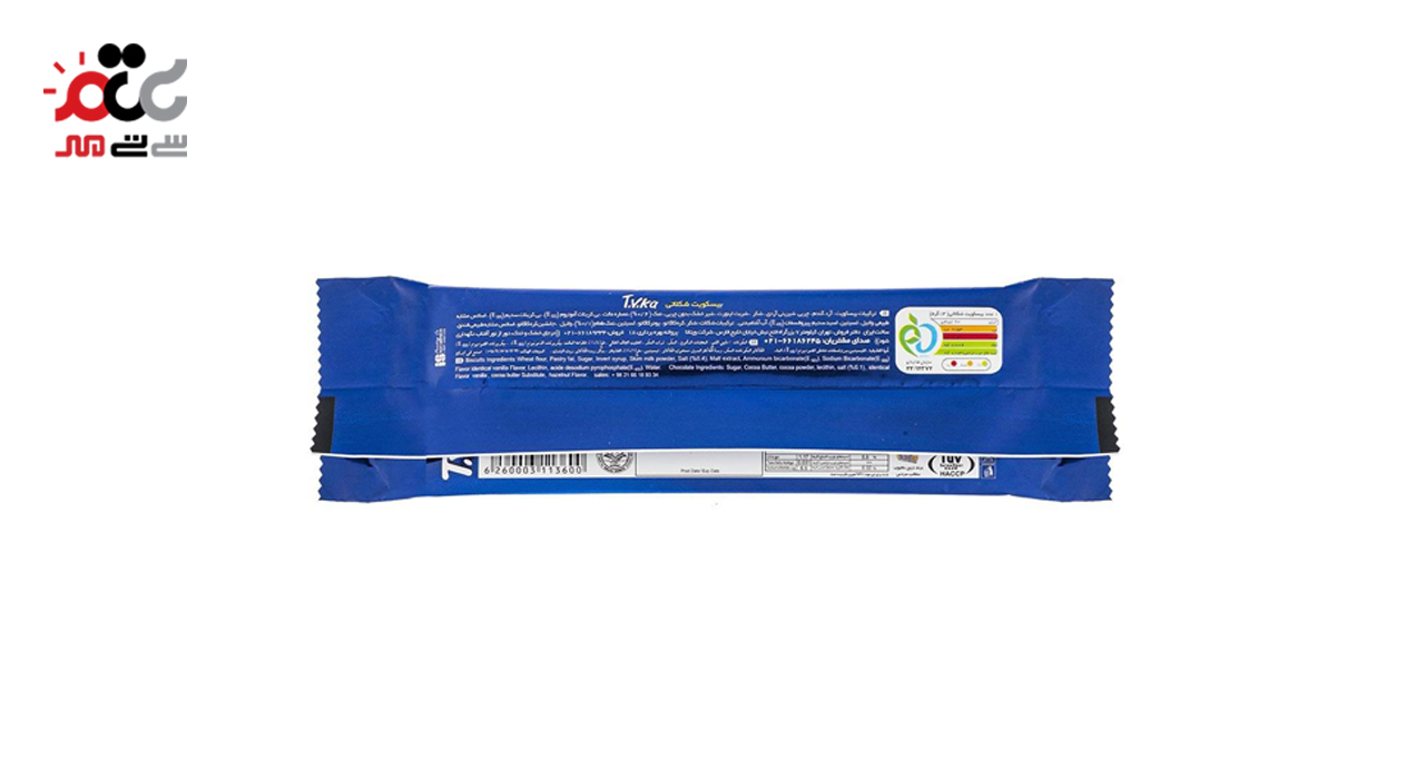 بیسکویت با روکش شکلات فندقی ویتانا 40 گرمی