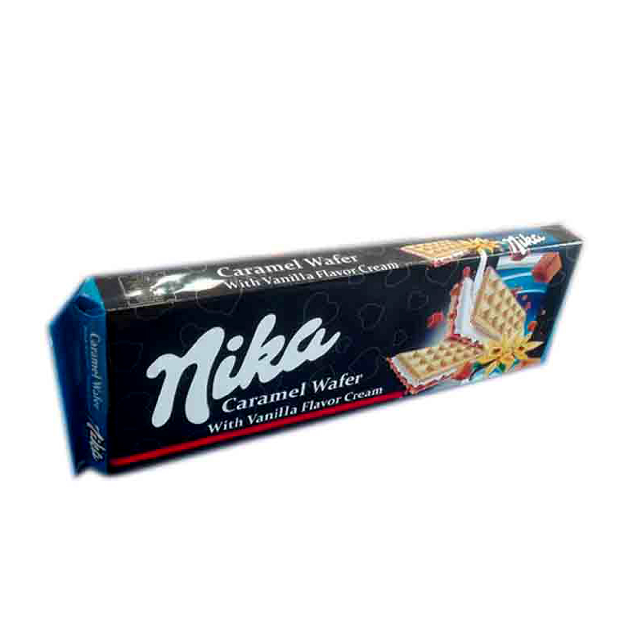ویفر کاراملی با کرم طعم وانیل نیکا ویتانا 200 گرمی