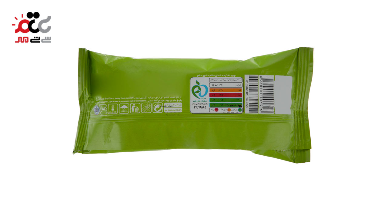 کیک کروسان با مغزی سیب و دارچین شیبابا 50 گرمی 
