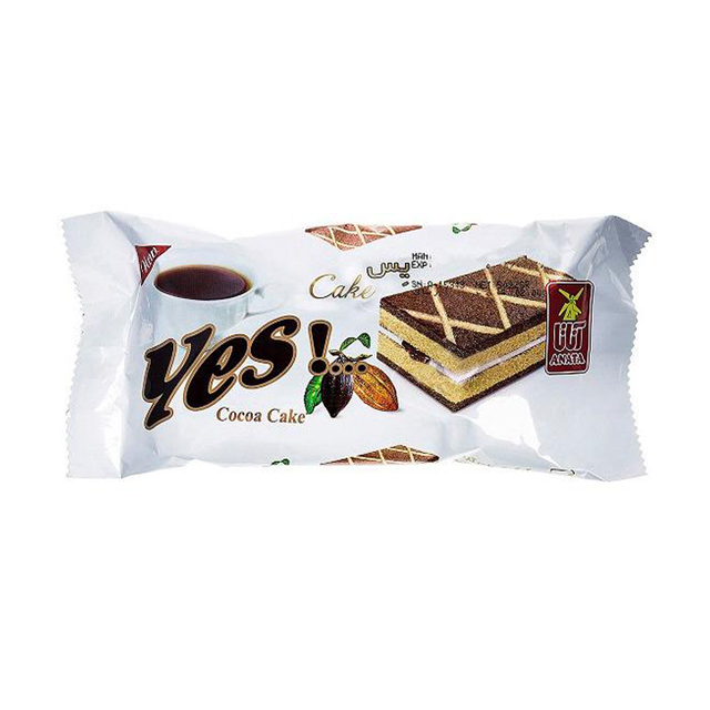 کیک لایه ای کاکائویی یس آناتا 50 گرمی