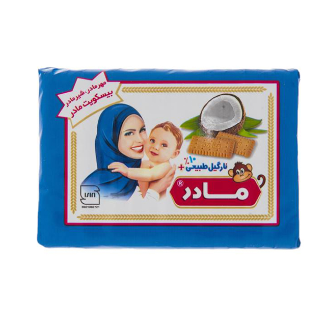 بیسکویت با طعم نارگیل طبیعی مادر  ویتانا  140 گرمی