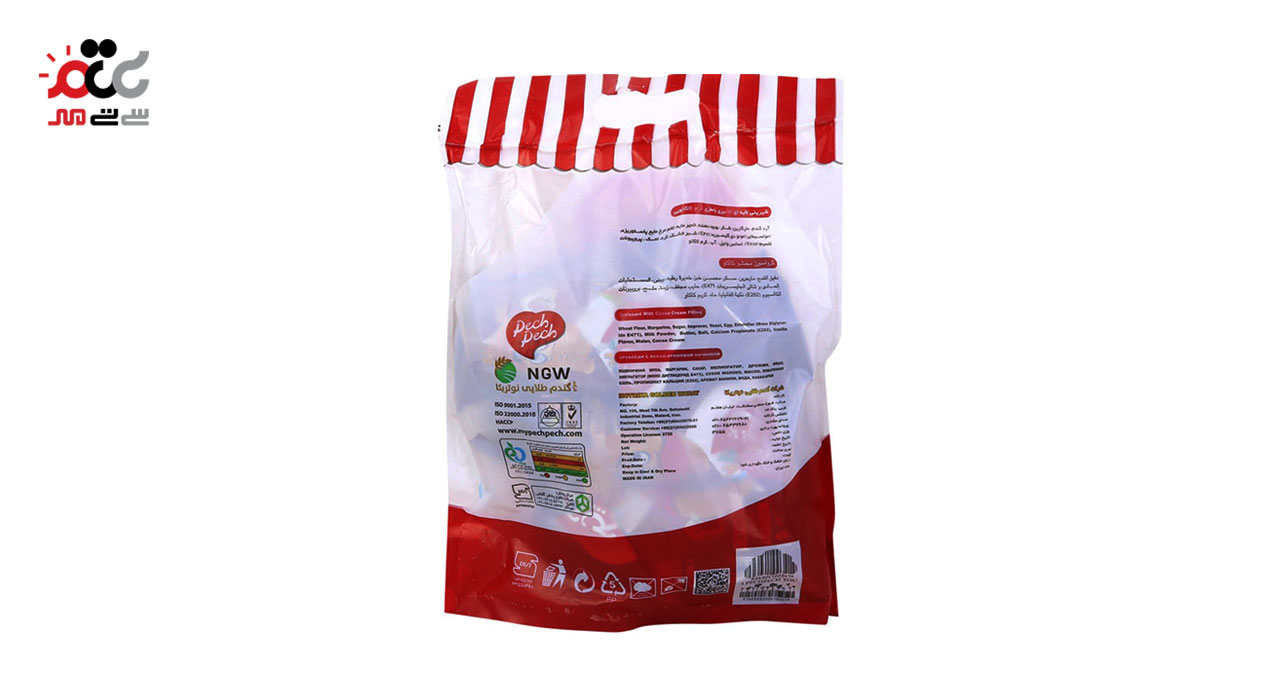 کروسان با مغز کرم کاکائو پچ پچ  270 گرمی 