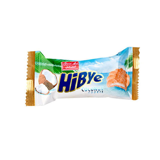 کوکی های بای با مغز نارگیلی شیرین عسل 60 گرمی