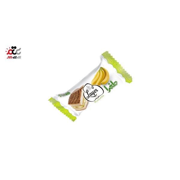 کیک اسفنجی لایه ای کرمدار طغرا 40 گرمی
