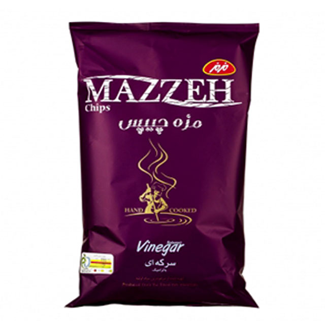 مزه چیپس الگانس سرکه بالزامیک مزمز 120 گرمی 