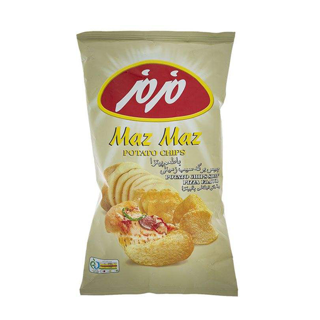 چیپس پیتزایی مزمز 60 گرمی