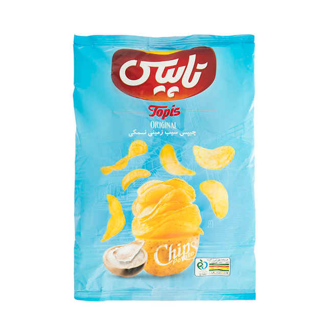 چیپس ساده تاپیس 50 گرمی