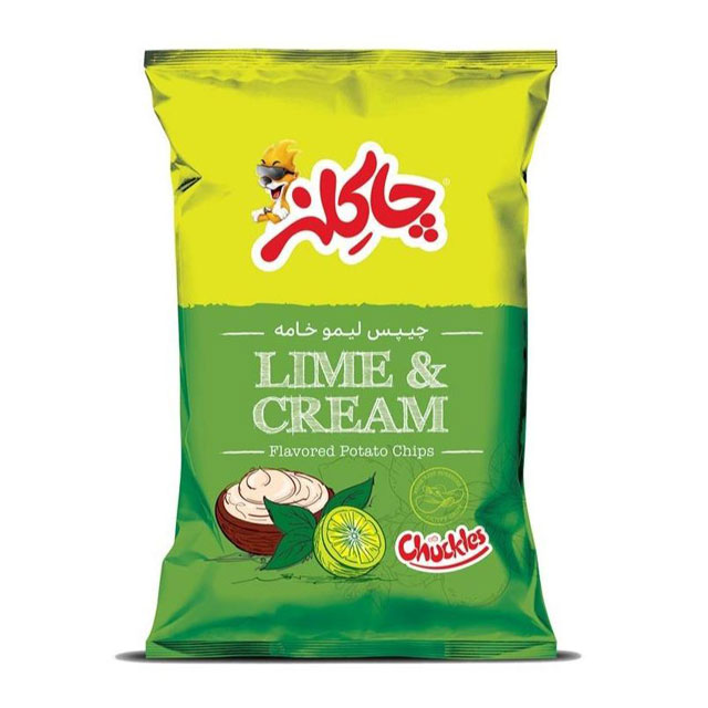 چیپس لیمو و خامه چاکلز 75 گرمی 