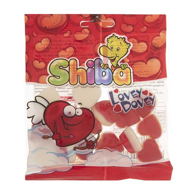 پاستیل قلبی شیبا 90 گرمی