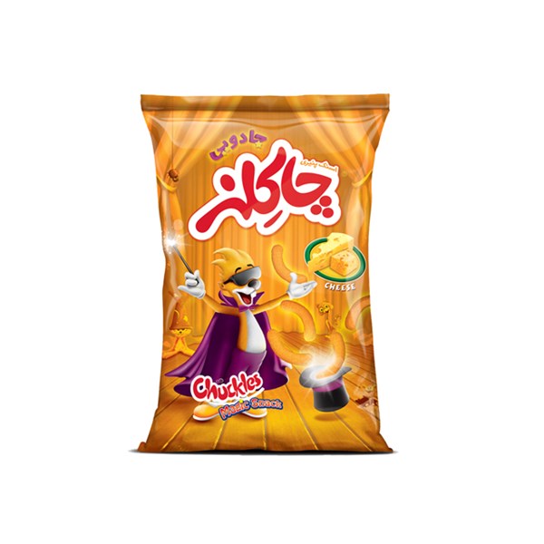 اسنک جادویی  پنیری چاکلز 100 گرمی