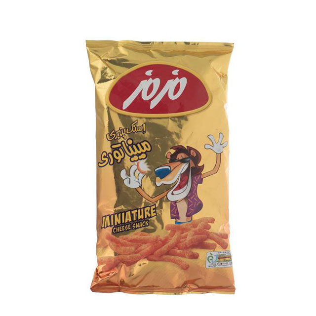 اسنک پنیری مینیاتوری مزمز 60 گرمی