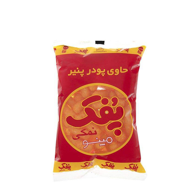 پفک نمکی مینو 50 گرمی