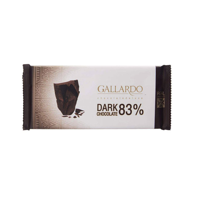 شکلات تلخ 83 درصدگالاردو فرمند 65 گرمی