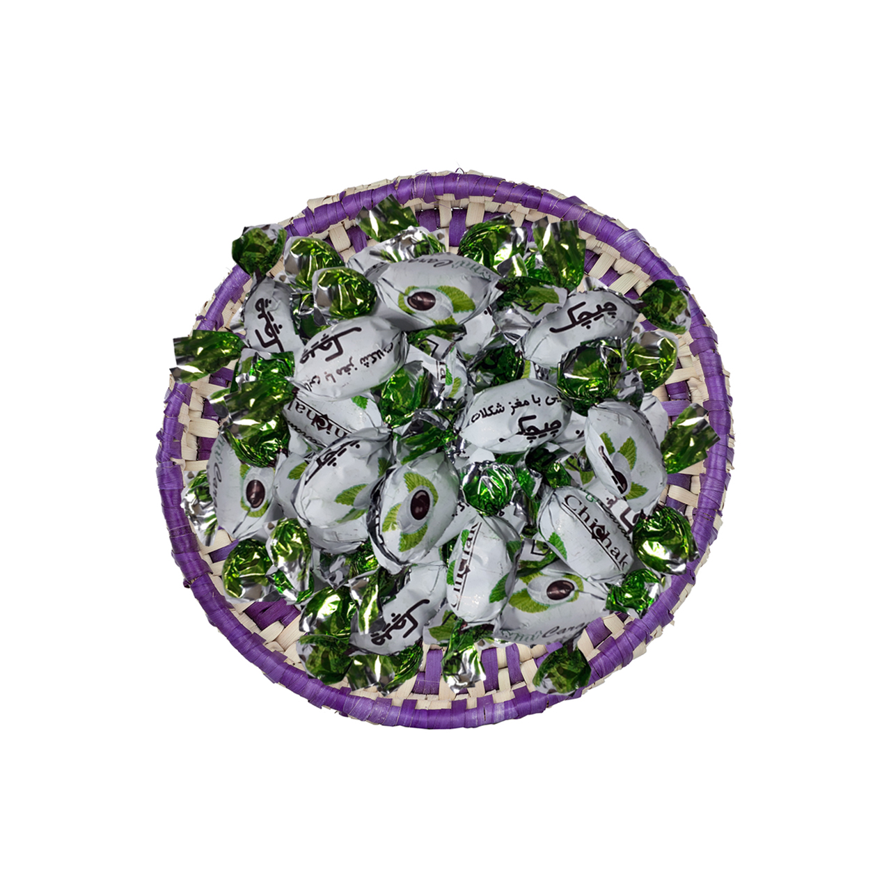 شکلات نعنایی با مغز شکلاتی چیچک 500 گرمی