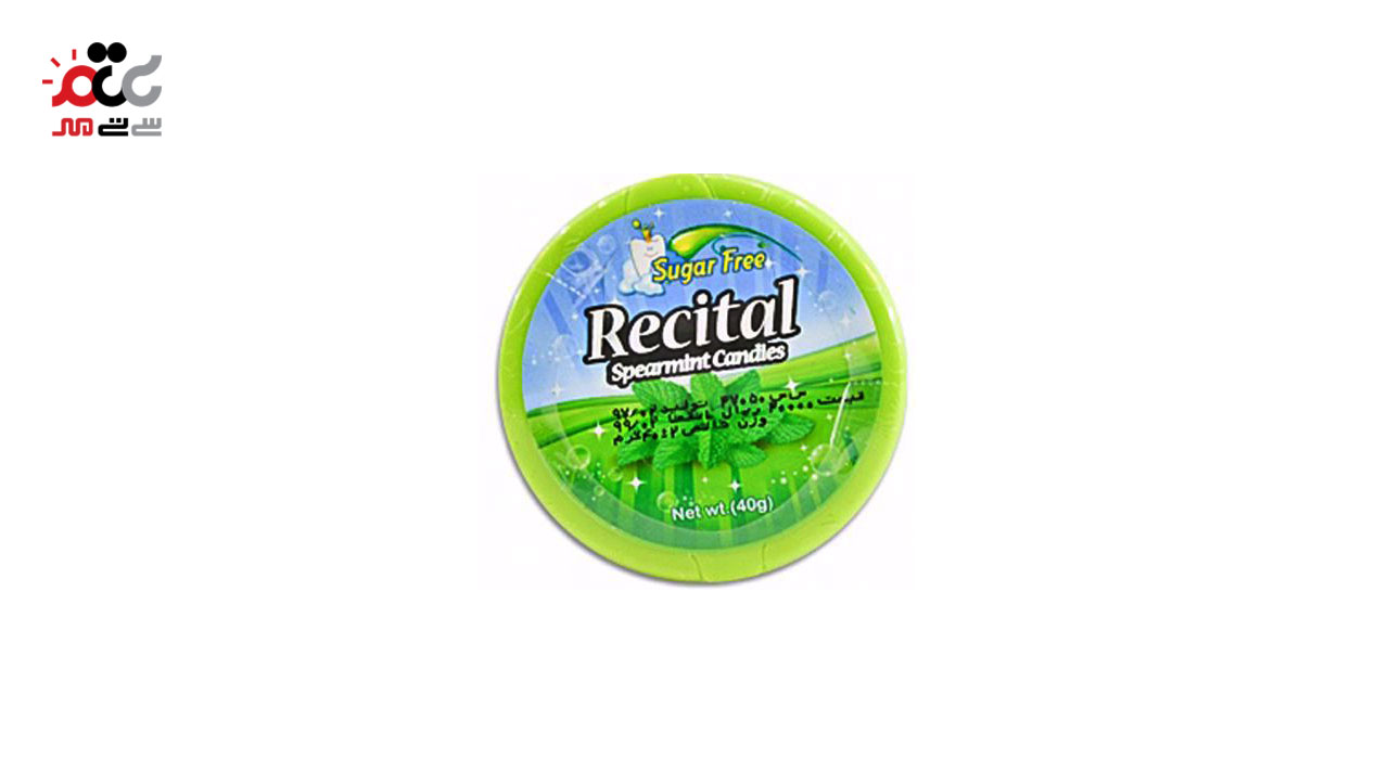 آبنبات نعنایی بدون شکر مینو مدل Rectial حجم 40 گرمی