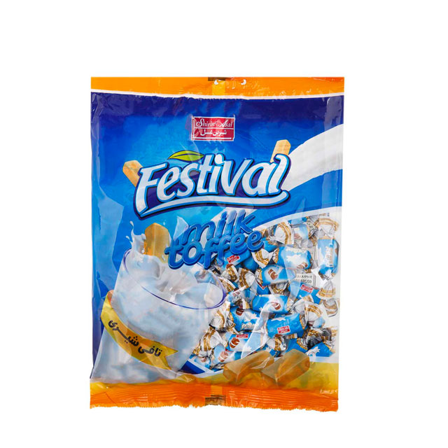 تافی شیری شیرین‌عسل 500 گرمی