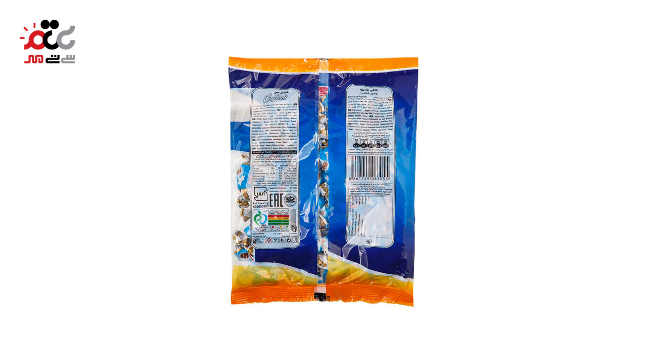 تافی شیری شیرین‌عسل 500 گرمی