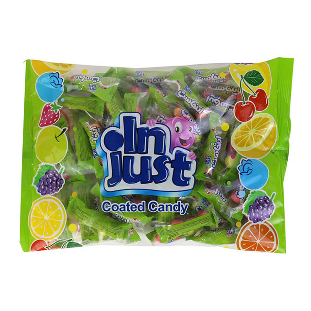 تافی روکش دار اینجاست دراژه مدلcoated candy بسته 400 گرمی