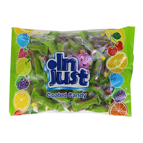 تافی روکش دار اینجاست دراژه مدلcoated candy بسته 400 گرمی