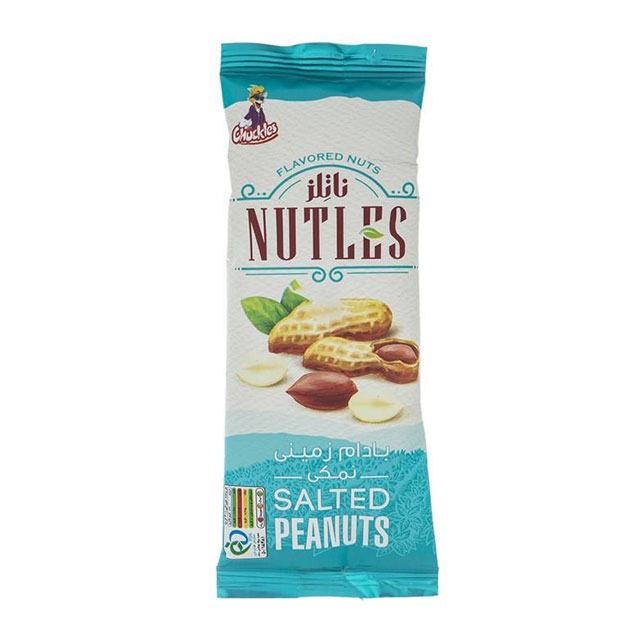  بادام زمینی نمکی چاکلز 40 گرمی