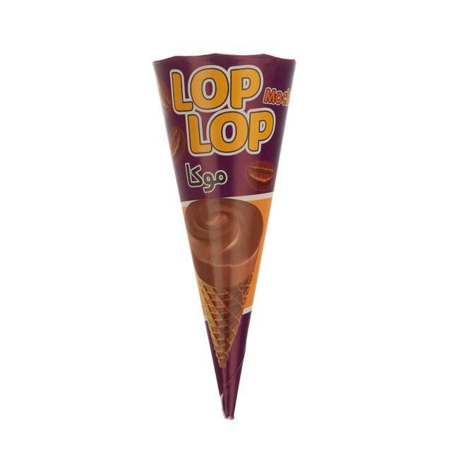 فرآورده قیفی کاکائویی لپ لپ 30 گرمی