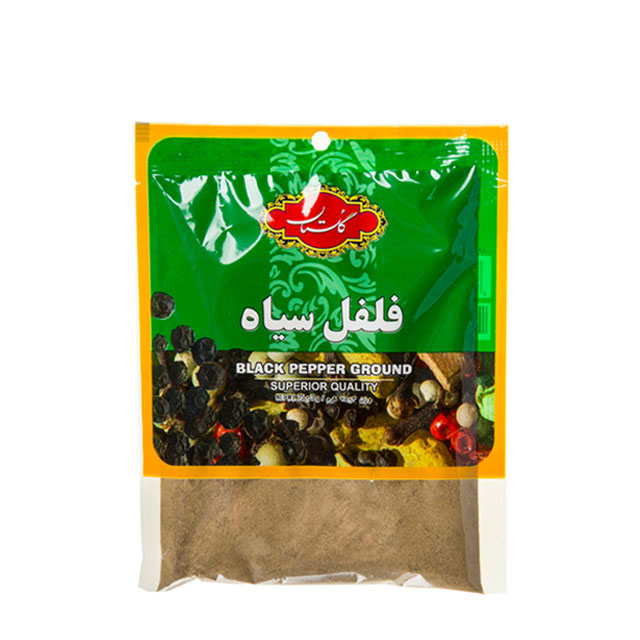 پودر فلفل سیاه ممتاز گلستان 75 گرمی