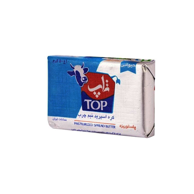 کره حیوانی اسپرید نیم چرب تاپ 50 گرمیکره حیوانی اسپرید نیم چرب تاپ 50 گرمی