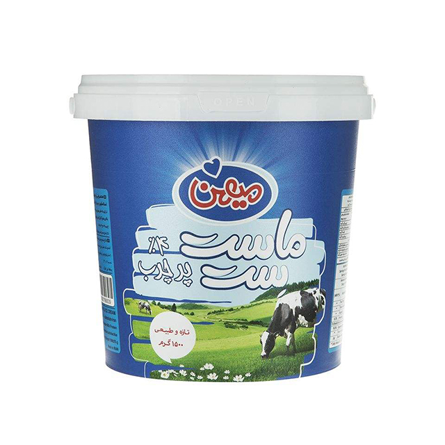 ماست ست پرچرب میهن 1500 گرمی