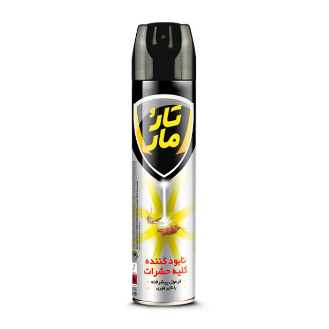 اسپری حشره کش نابود کننده کلیه حشرات تار و مار 400 میلی لیتری