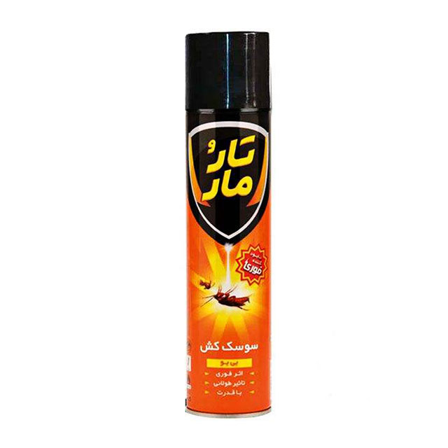 اسپری سوسک کش تارومار مدل insect killer حجم 400 میلی لیتری