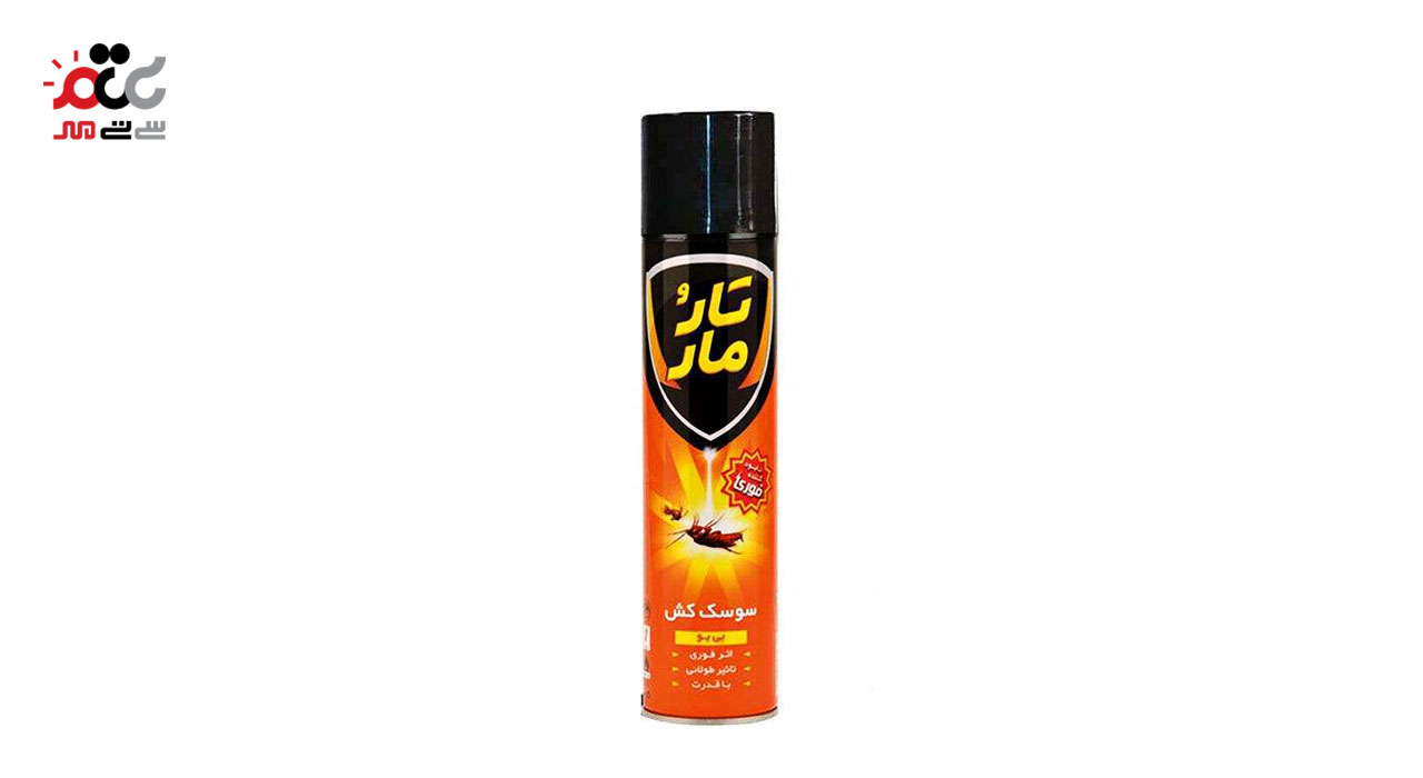 اسپری سوسک کش تارومار مدل insect killer حجم 400 میلی لیتری