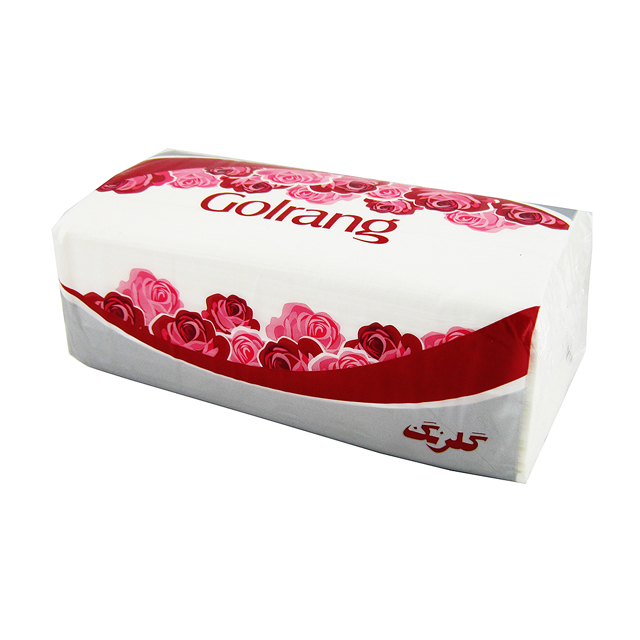دستمال کاغذی گلرنگ 250 برگ دولا