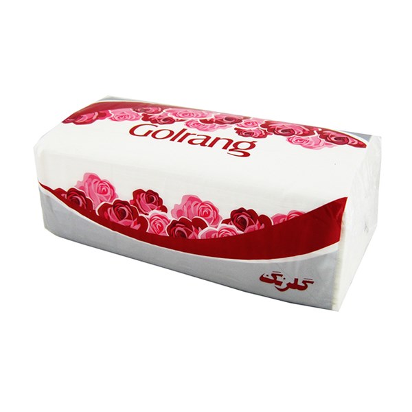 دستمال کاغذی گلرنگ 250 برگ دولا