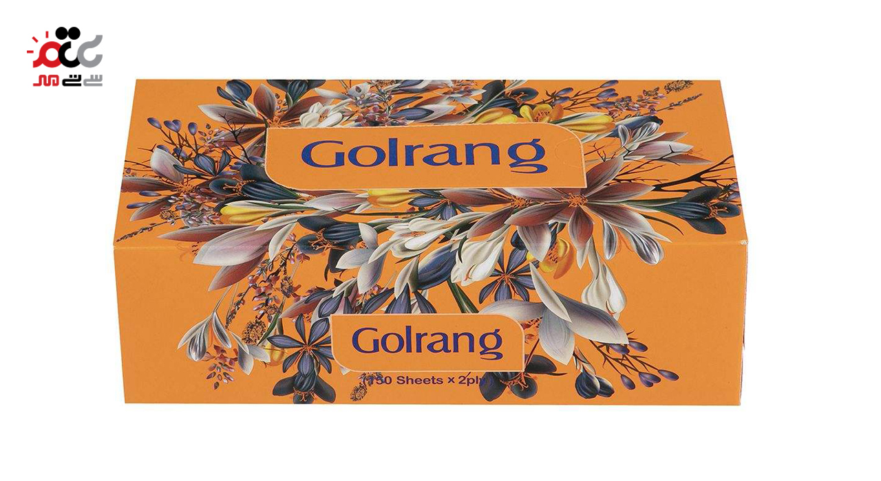 دستمال کاغذی گلرنگ 150 برگ دولا