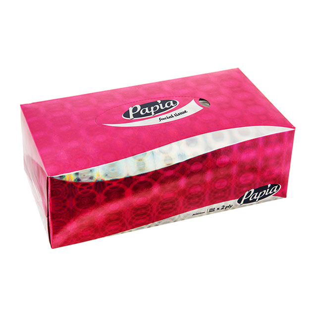 دستمال کاغذی دو لایه پاپیا طرح ویژه 150 برگ