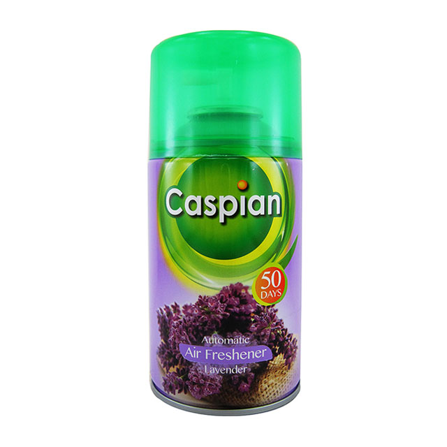 اسپری خوشبوکننده هوا با رایحه لاوندر کاسپین 250 میلی لیتری