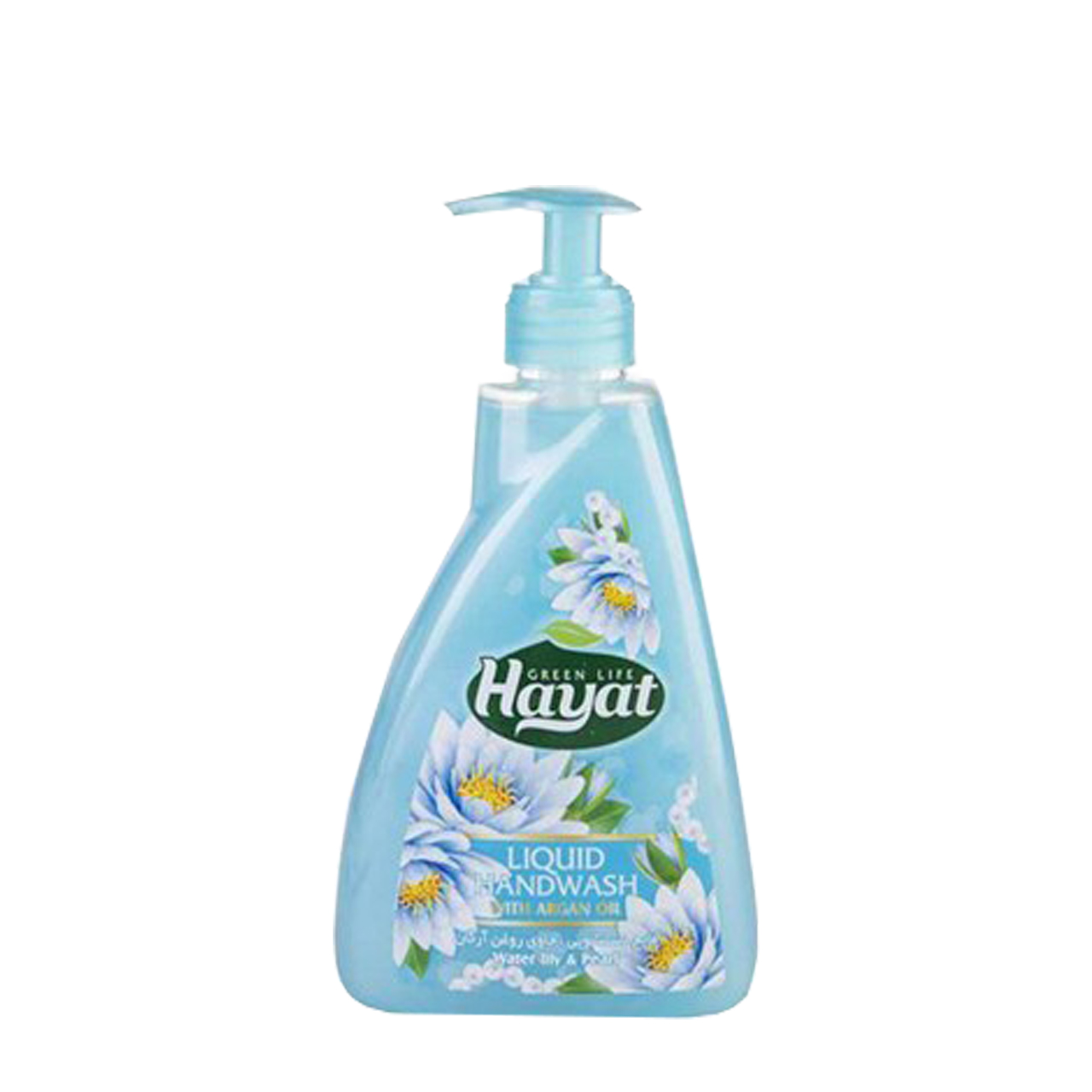 مایع دستشویی آبی صدفی حیات 450 گرمی