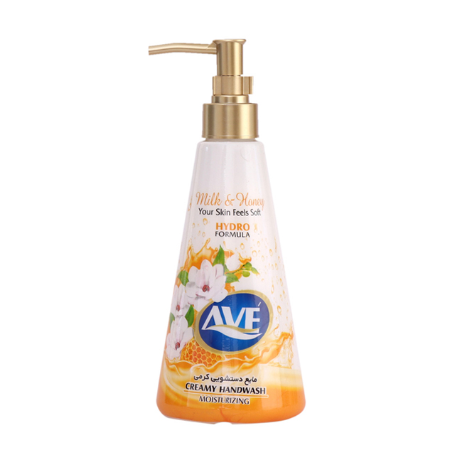مایع دستشویی کرمی با رایحه شیر و عسل اوه 400 گرمی