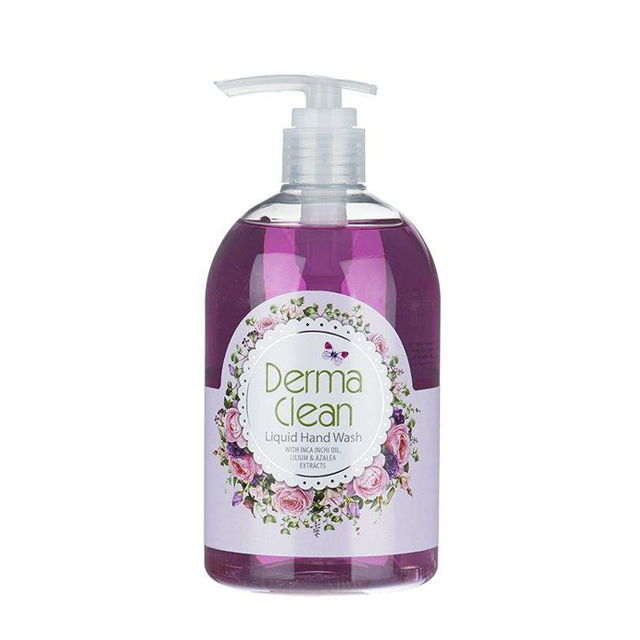 مایع دستشویی درما کلین مدل Lilium حجم 500 میلی لیتری
