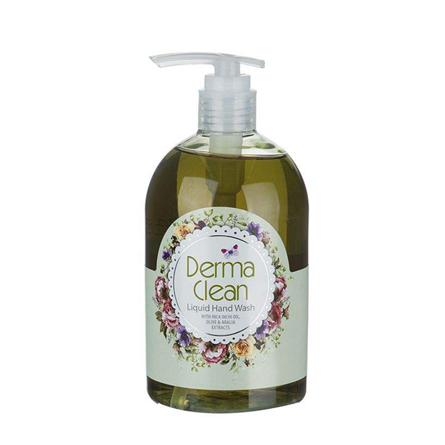 مایع دستشویی درما کلین مدل Olive حجم 500 میلی لیتری