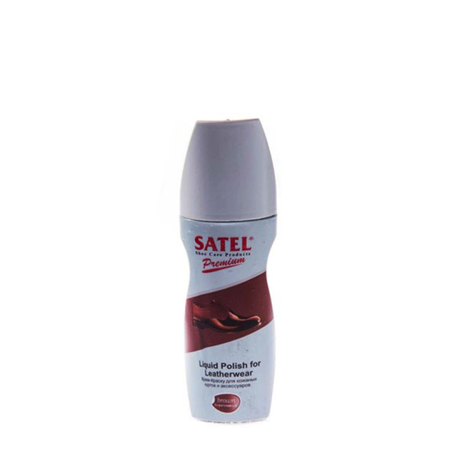 واکس مایع قهوه ای ساتل 80 میلی لیتری