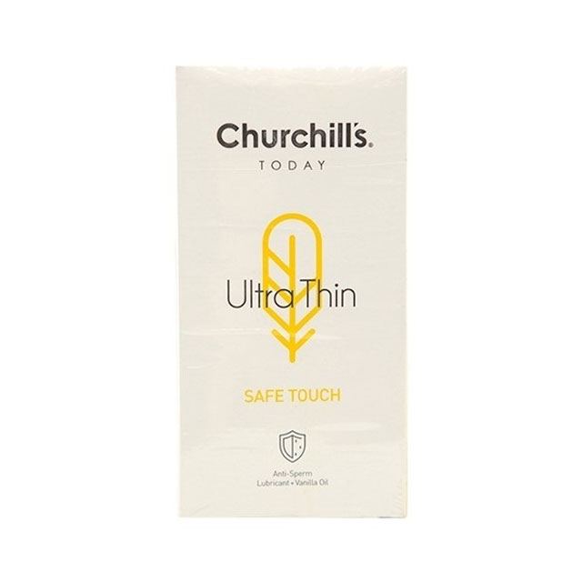 کاندوم بسیار نازک با ماده اسپرم کش چرچیلز 12 عددی